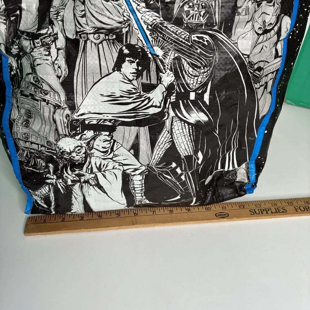 Disney Star Wars Original Cast Vader Luke Skywalker Leia Reusable Tote Bag